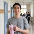 Imagen del producto Pusheen - Yum To Go vaso con pajita