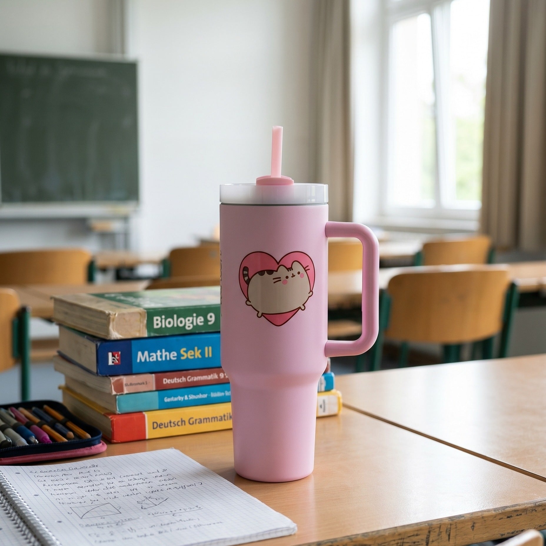Imagen del producto Pusheen - Yum To Go vaso con pajita