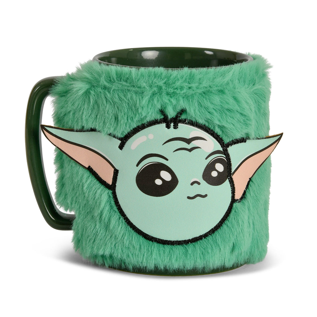 Imagen del producto Taza Grogu con funda de peluche - Star Wars The Mandalorian