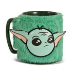 Imagen del producto Taza Grogu con funda de peluche - Star Wars The Mandalorian