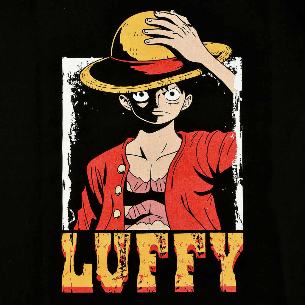 Imagen del producto One Piece - Camiseta de Luffy negra