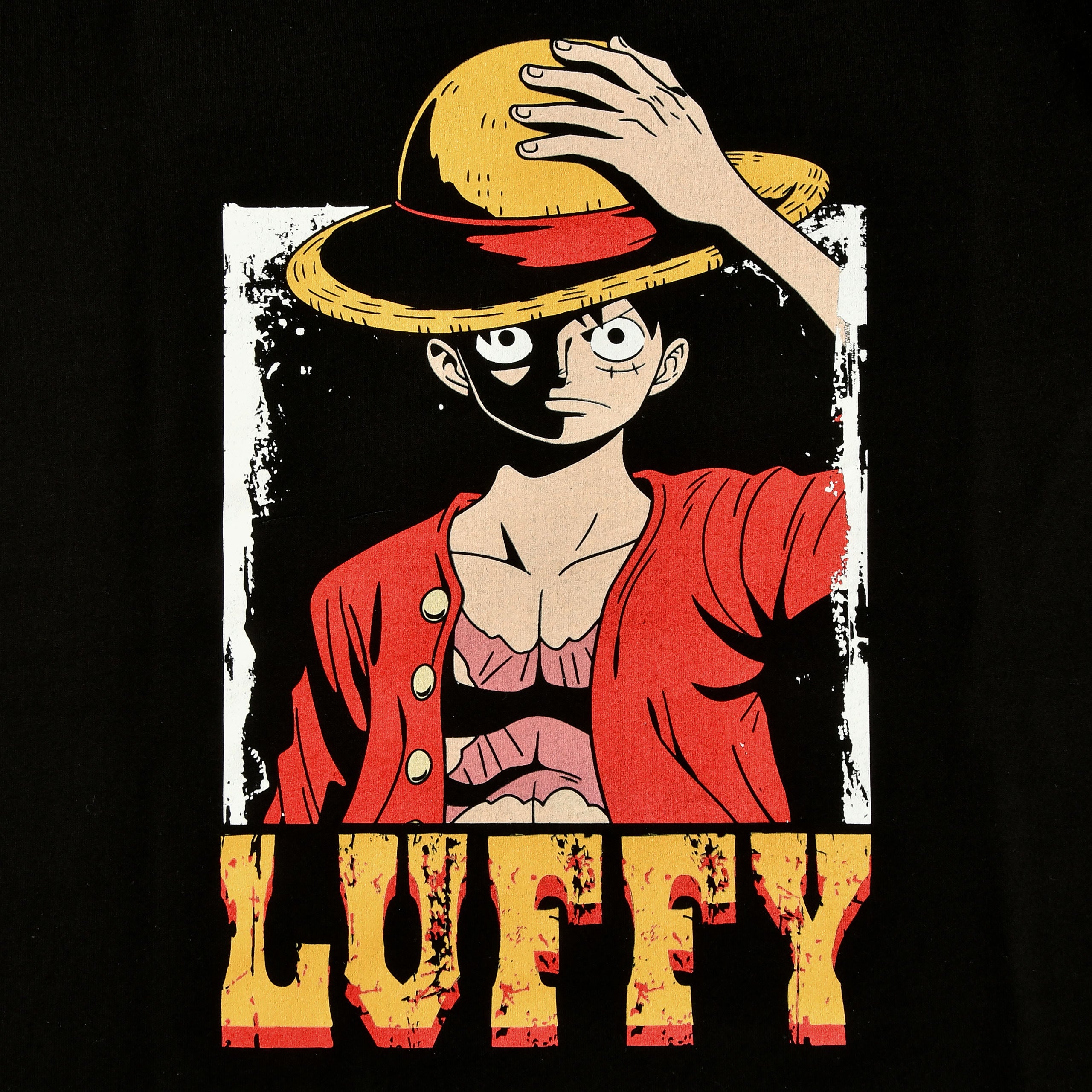 Imagen del producto One Piece - Camiseta de Luffy negra