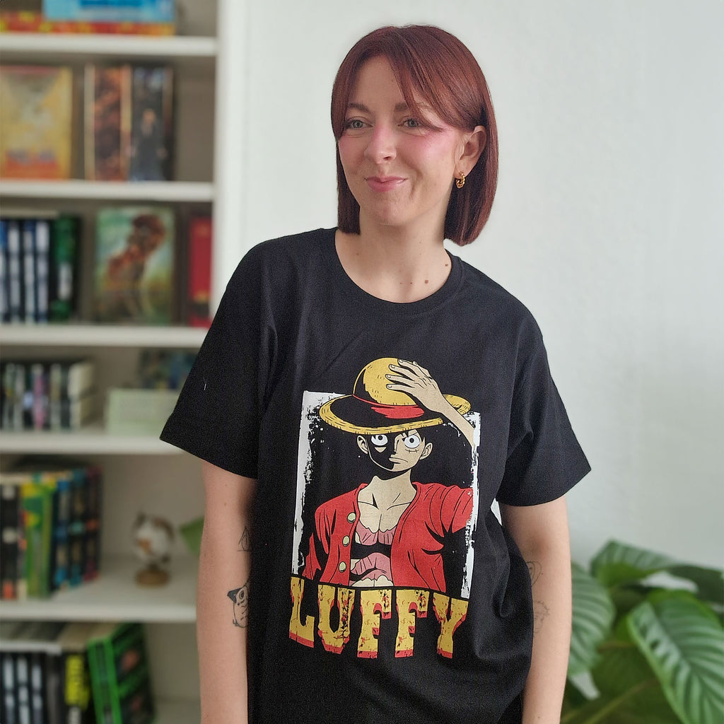 Imagen del producto One Piece - Camiseta de Luffy negra