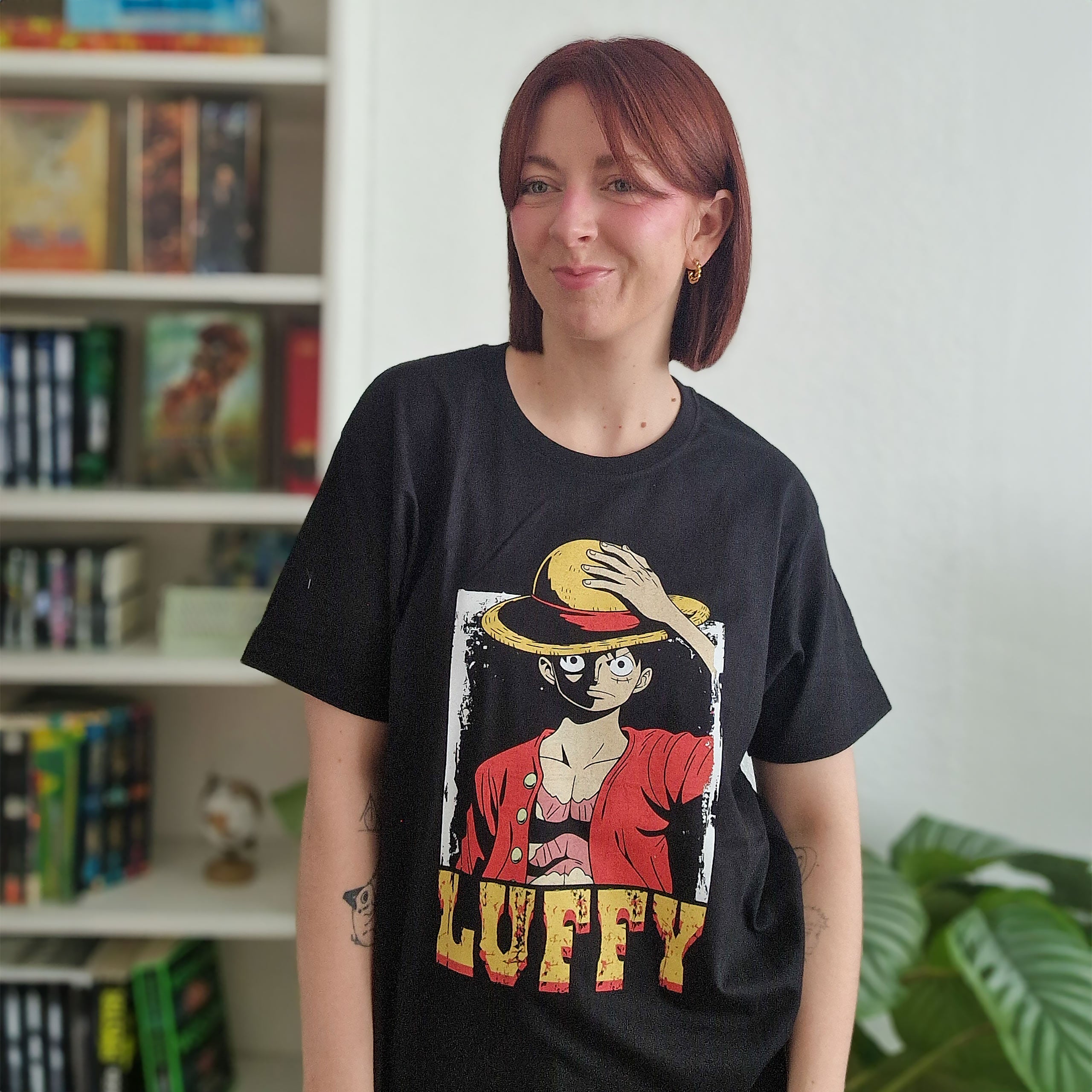 Imagen del producto One Piece - Camiseta de Luffy negra