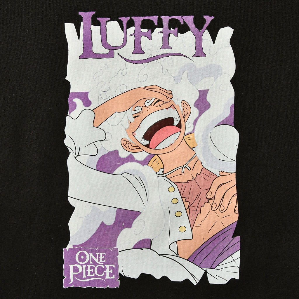 Imagen del producto One Piece - Monkey D. Luffy Gear 5 Sudadera con capucha negra