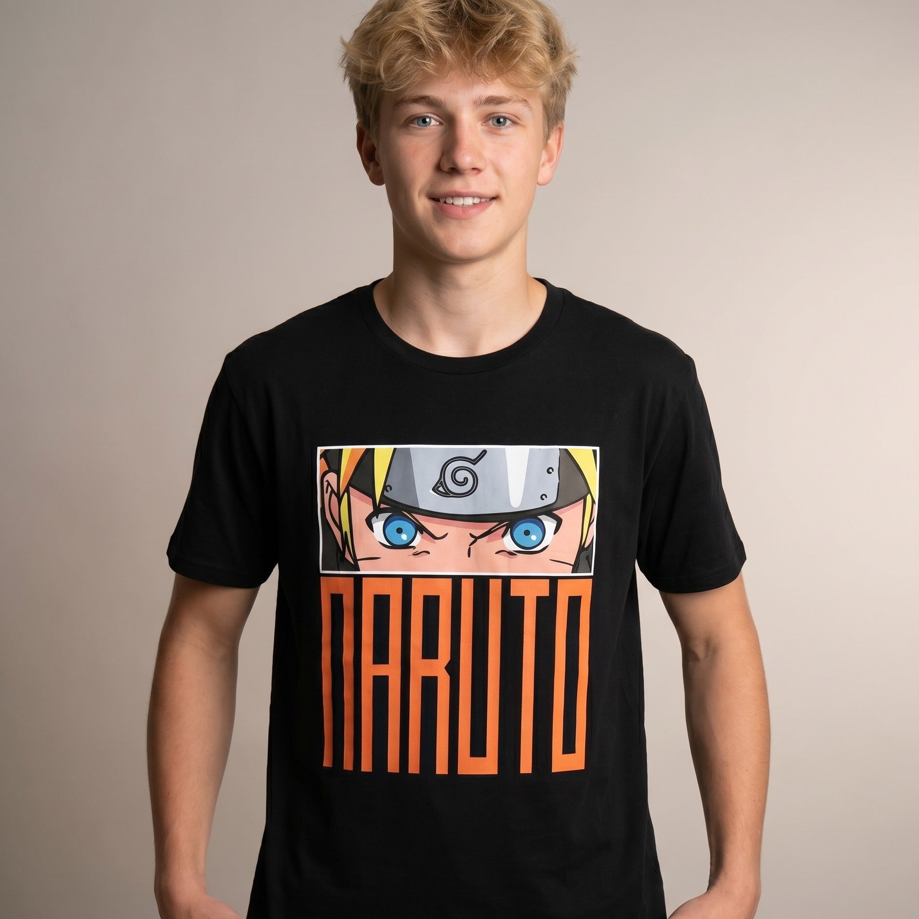 Imagen del producto Naruto - Eyes Camiseta negra