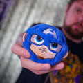 Imagen del producto Captain America - Pelota de peluche saltarina Beanie Bouncers