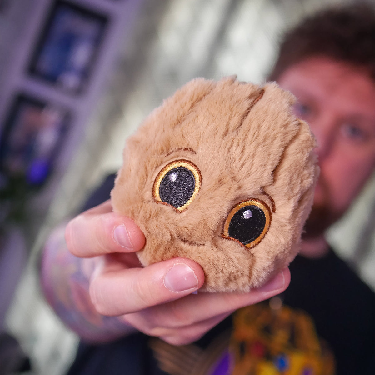 Imagen del producto Pelota de peluche saltarina Groot Beanie Bouncers - Guardianes de la Galaxia