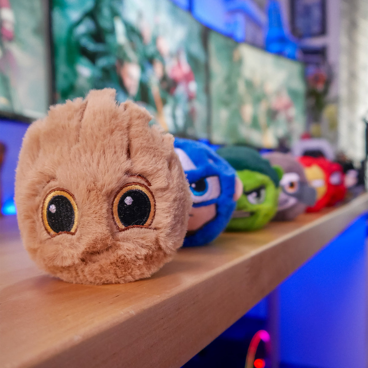 Imagen del producto Pelota de peluche saltarina Groot Beanie Bouncers - Guardianes de la Galaxia
