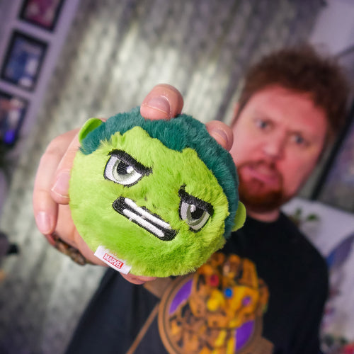Imagen del producto Hulk - Bola de peluche saltarina Beanie Bouncers