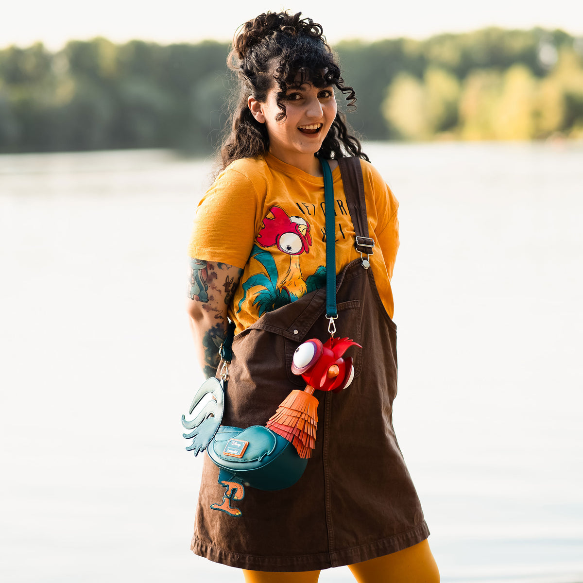 Imagen del producto Vaiana - Bolso Bandolera Hei Hei
