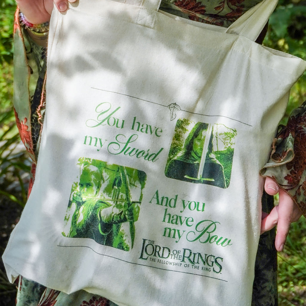 Imagen del producto El Señor de los Anillos - Bolsa de Tela Aragorn y Legolas