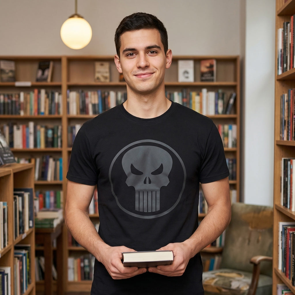 Imagen del producto Punisher - Camiseta Logo negra
