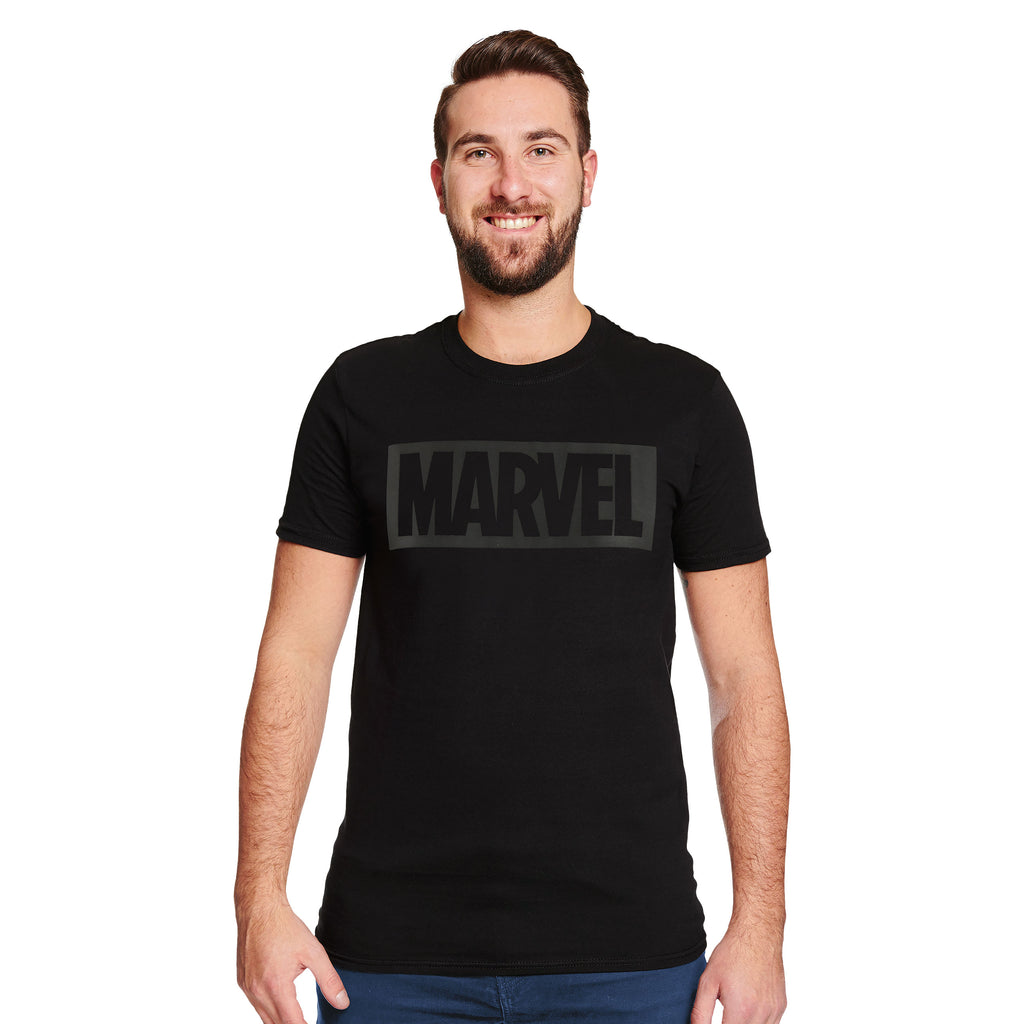 Imagen del producto Marvel - Camiseta con logo negra