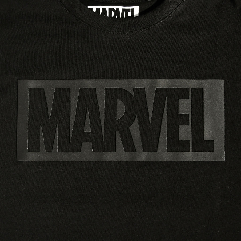 Imagen del producto Marvel - Camiseta con logo negra
