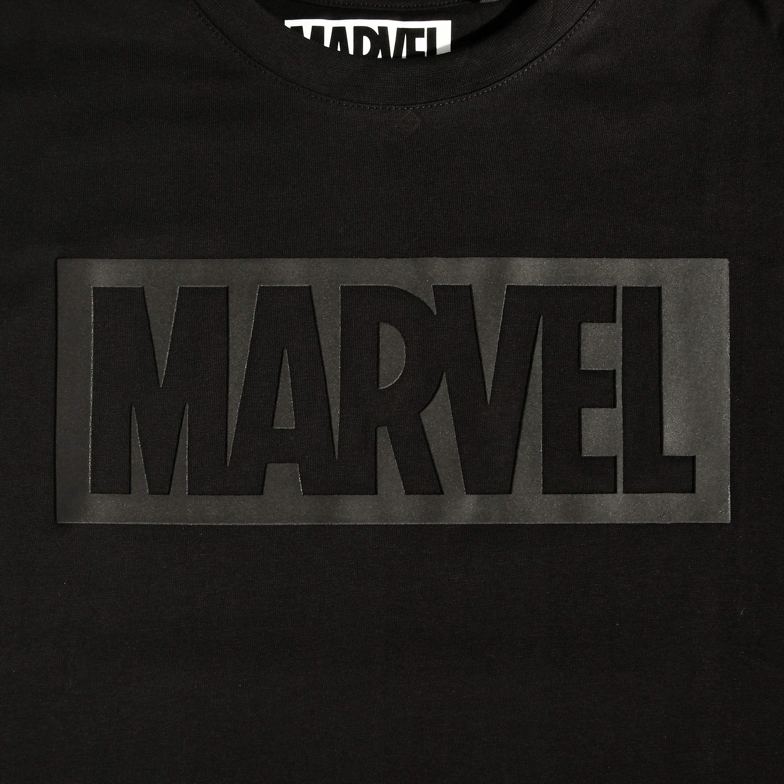 Imagen del producto Marvel - Camiseta con logo negra