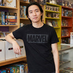 Imagen del producto Marvel - Camiseta con logo negra