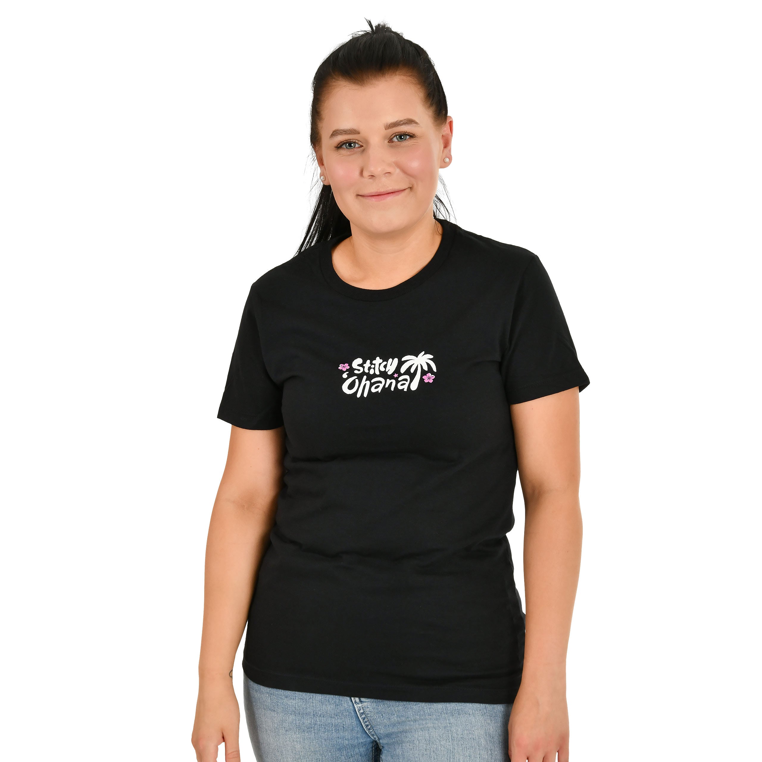 Product image Stitch T-Shirt Women Black - Lilo & Stitch