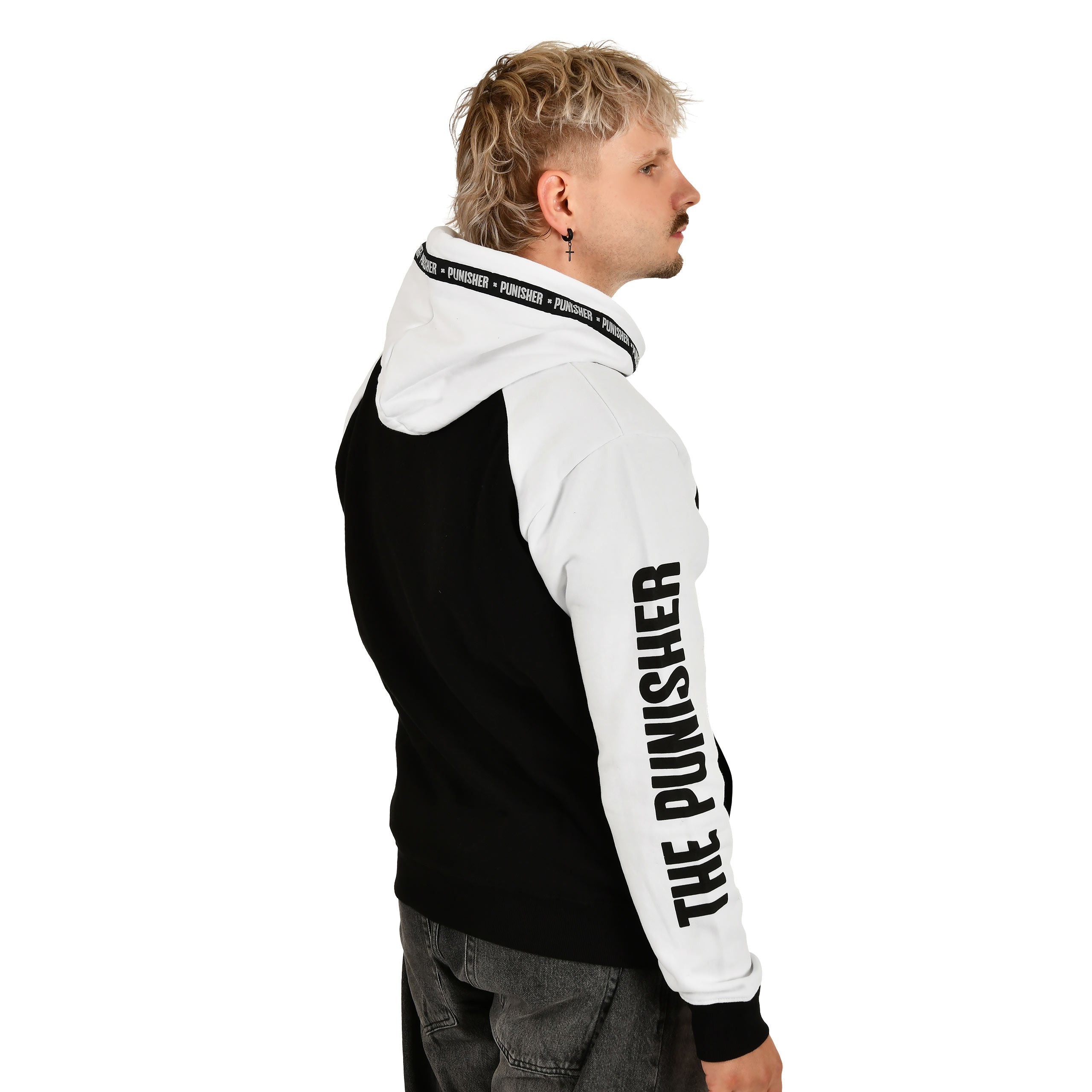 Imagen del producto Punisher - Sudadera con capucha Logo negra