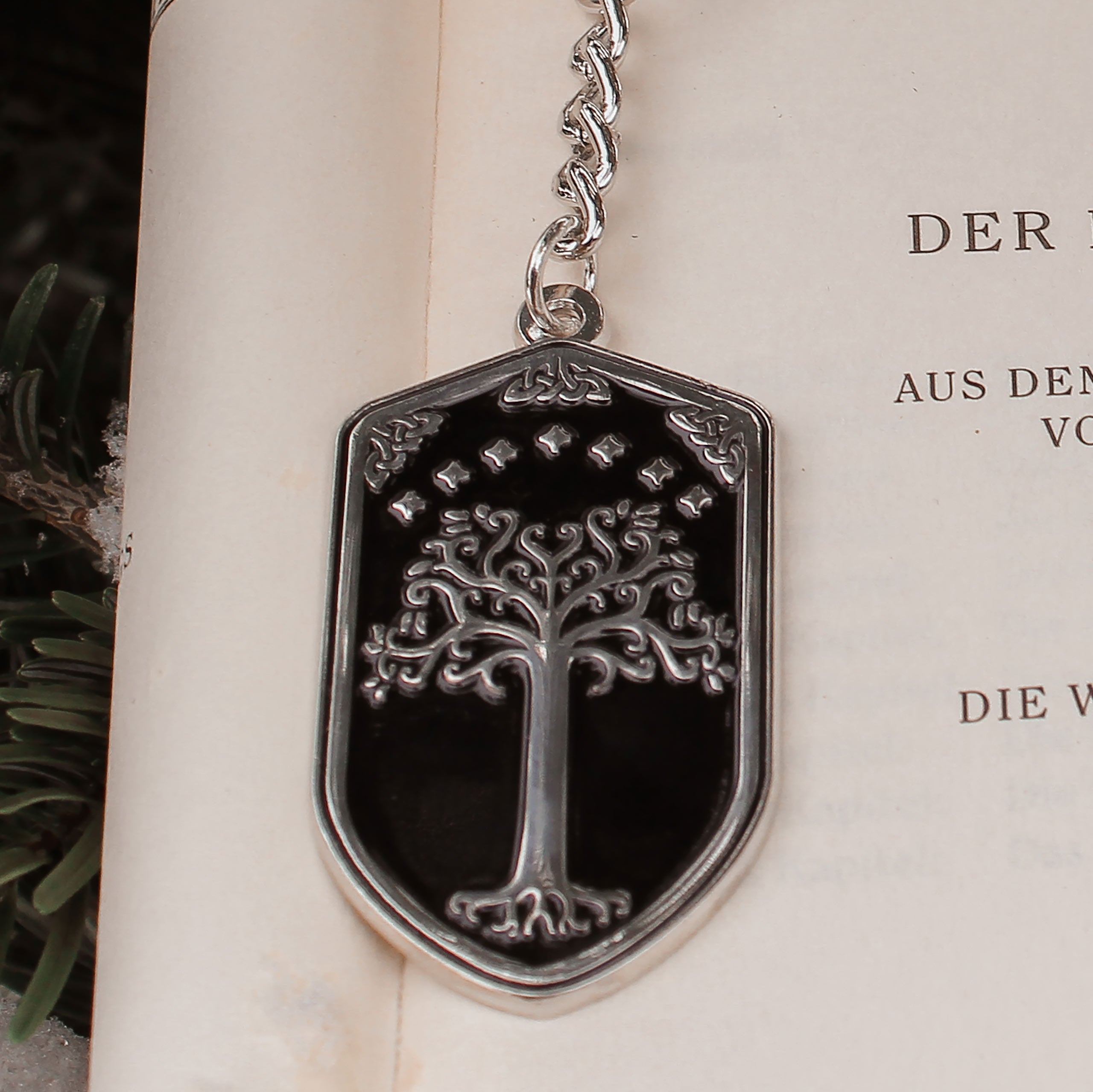 Imagen del producto Llavero Árbol Blanco de Gondor - El Señor de los Anillos