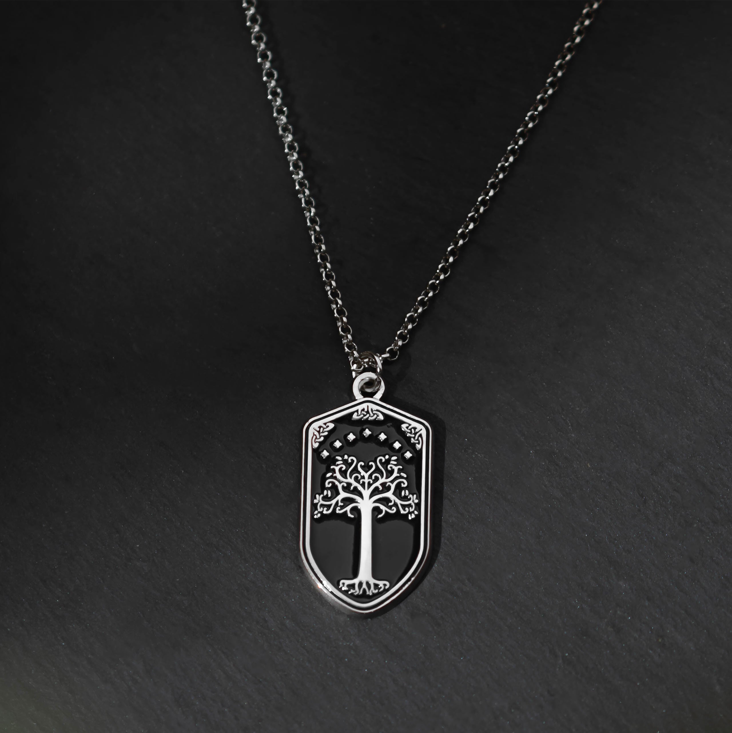 Imagen del producto Collar Árbol Blanco de Gondor - El Señor de los Anillos