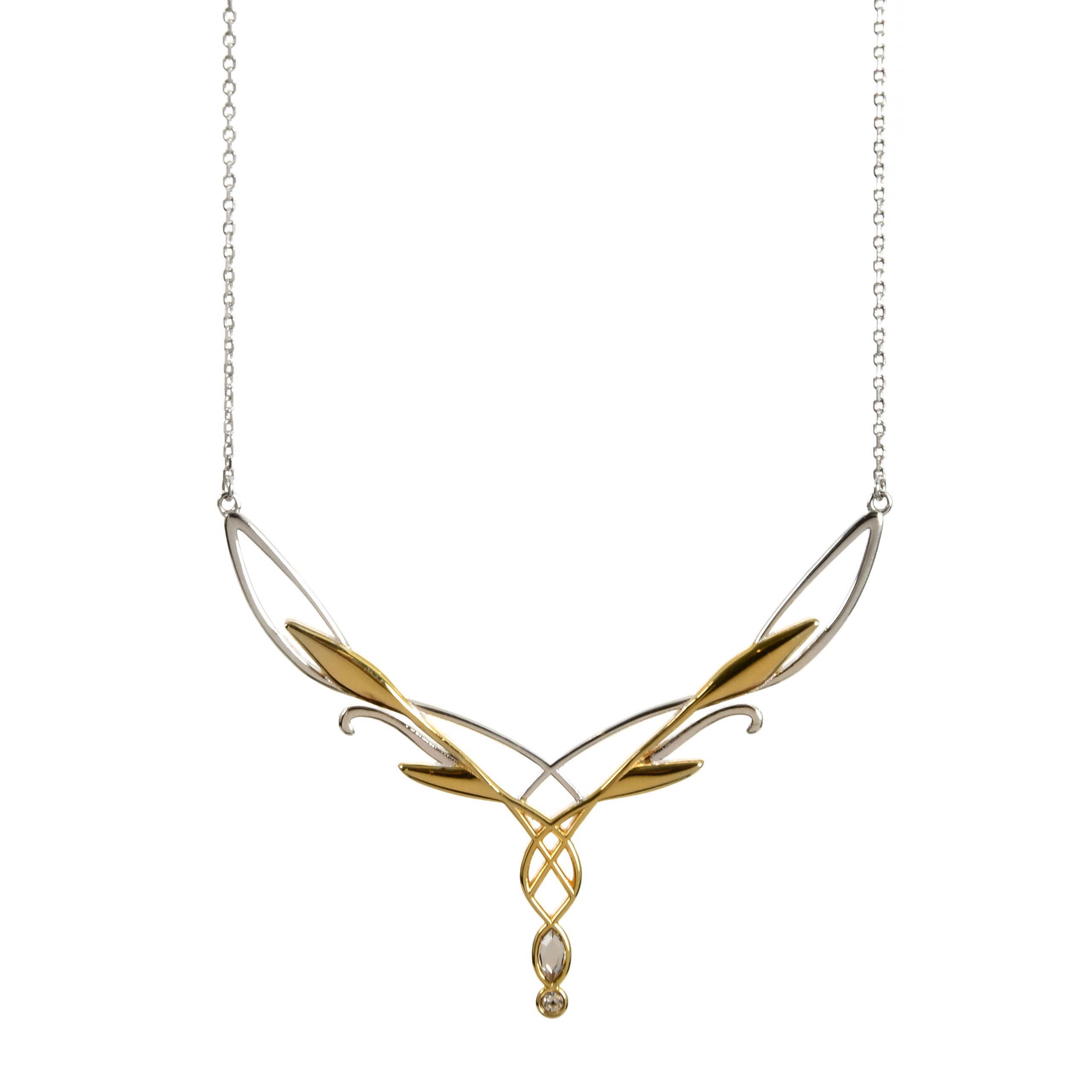 Imagen del producto Collar Tiara de Galadriel Plata de Ley 925 - El Señor de los Anillos