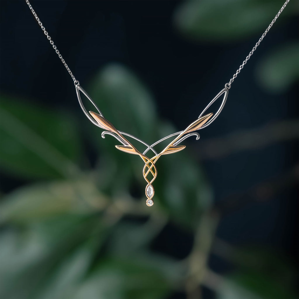 Imagen del producto Collar Tiara de Galadriel Plata de Ley 925 - El Señor de los Anillos