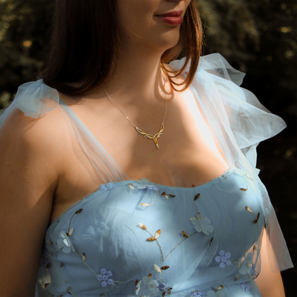 Imagen del producto Collar Tiara de Galadriel Plata de Ley 925 - El Señor de los Anillos