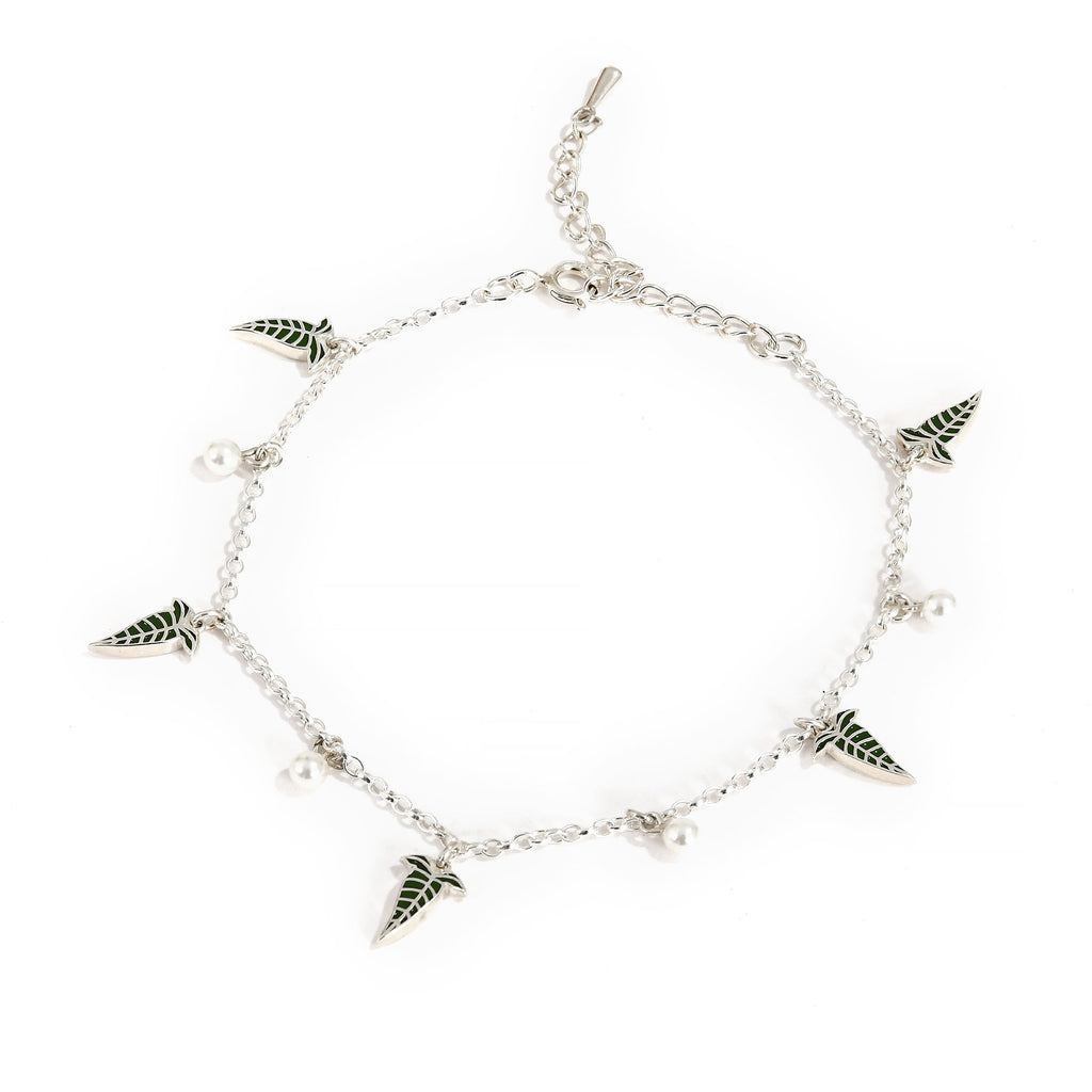 Imagen del producto Pulsera Hoja Élfica Plata 925 - El Señor de los Anillos