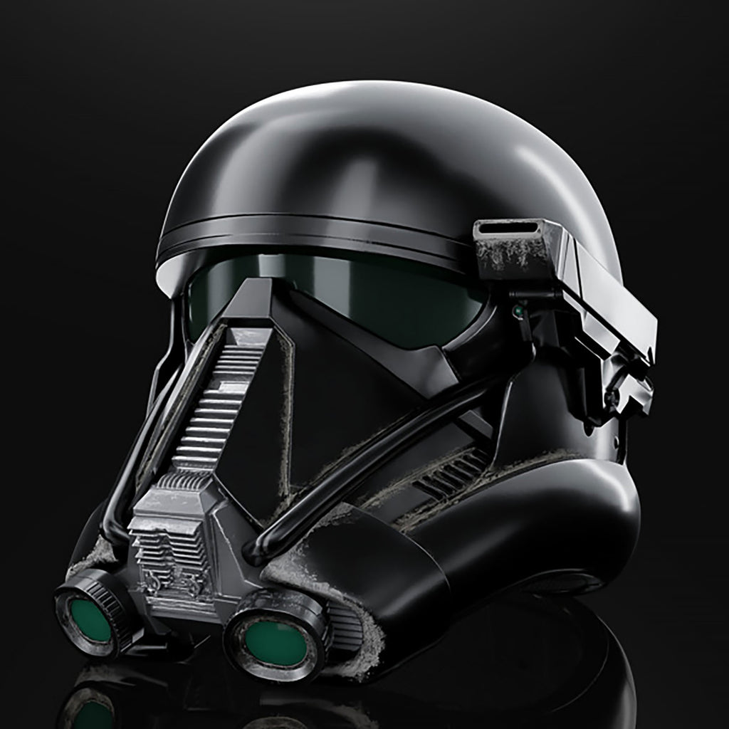 Imagen del producto Star Wars – Réplica de casco Imperial Death Trooper Black Series con luz