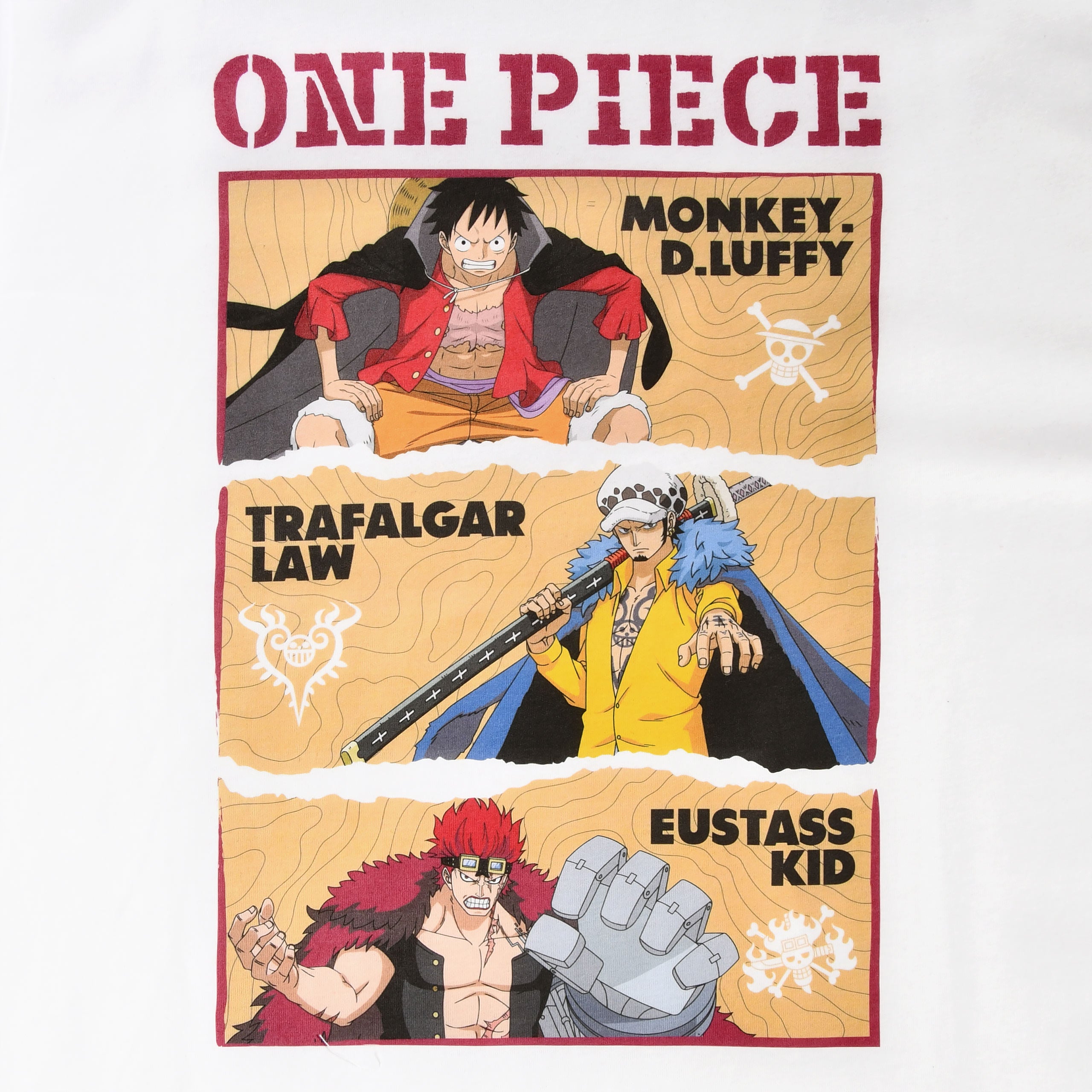 Product image One Piece - Characters T-Shirt White