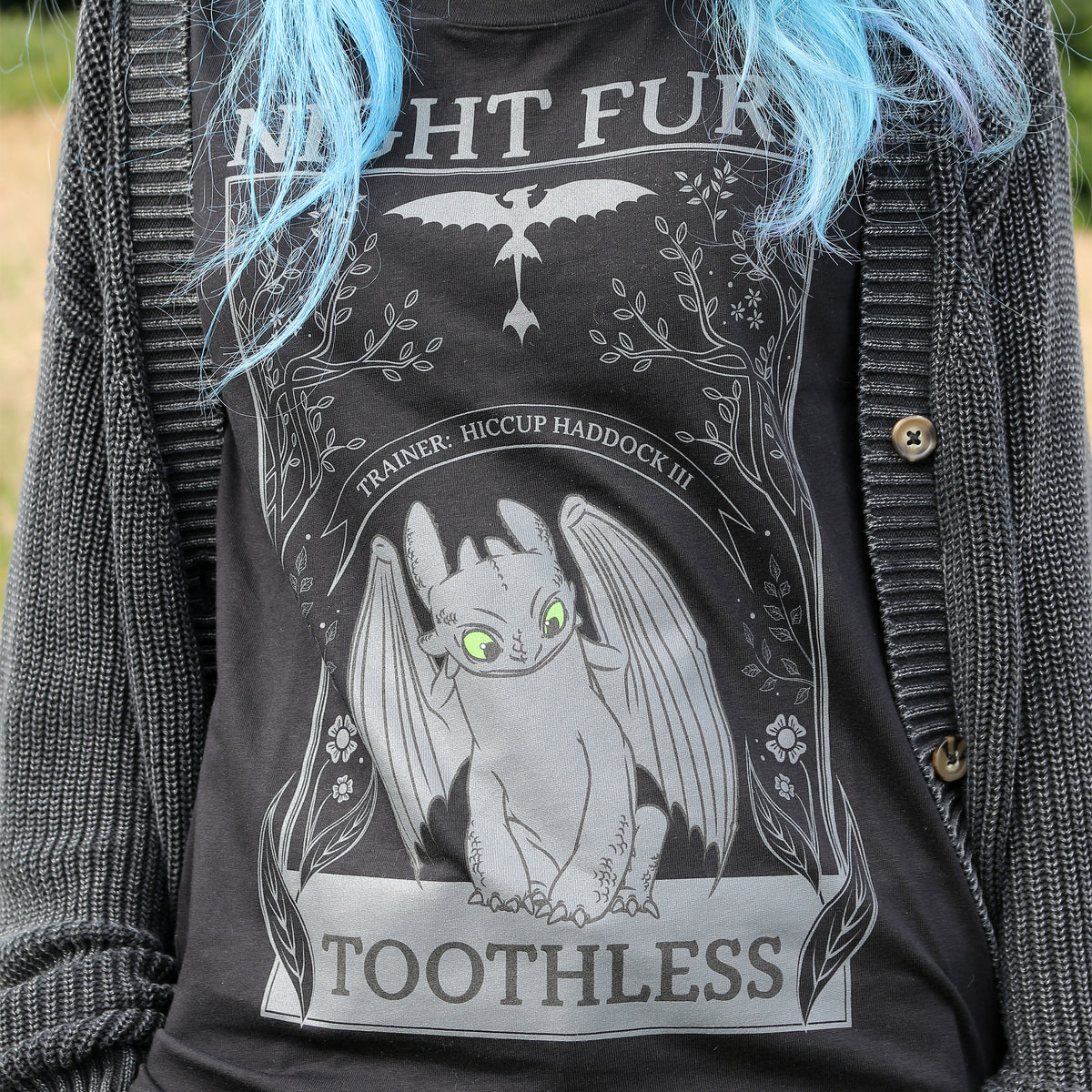 Product image How to Train Your Dragon - Night Fury Women's T-Shirt Black