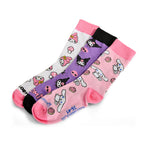 Imagen del producto Sanrio - Hello Kitty and Friends pack de 3 pares de calcetines en caja de regalo