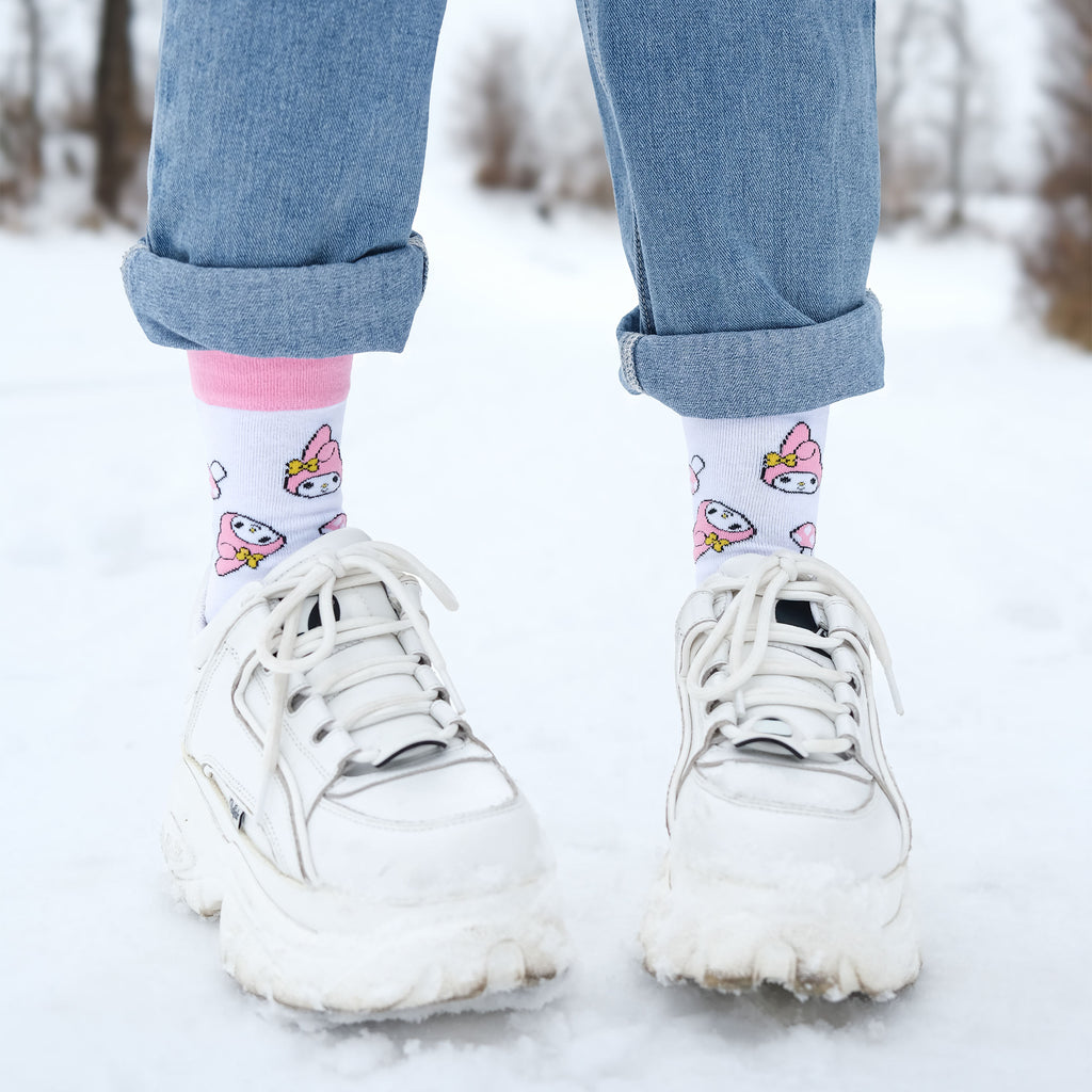Imagen del producto Sanrio - Hello Kitty and Friends pack de 3 pares de calcetines en caja de regalo