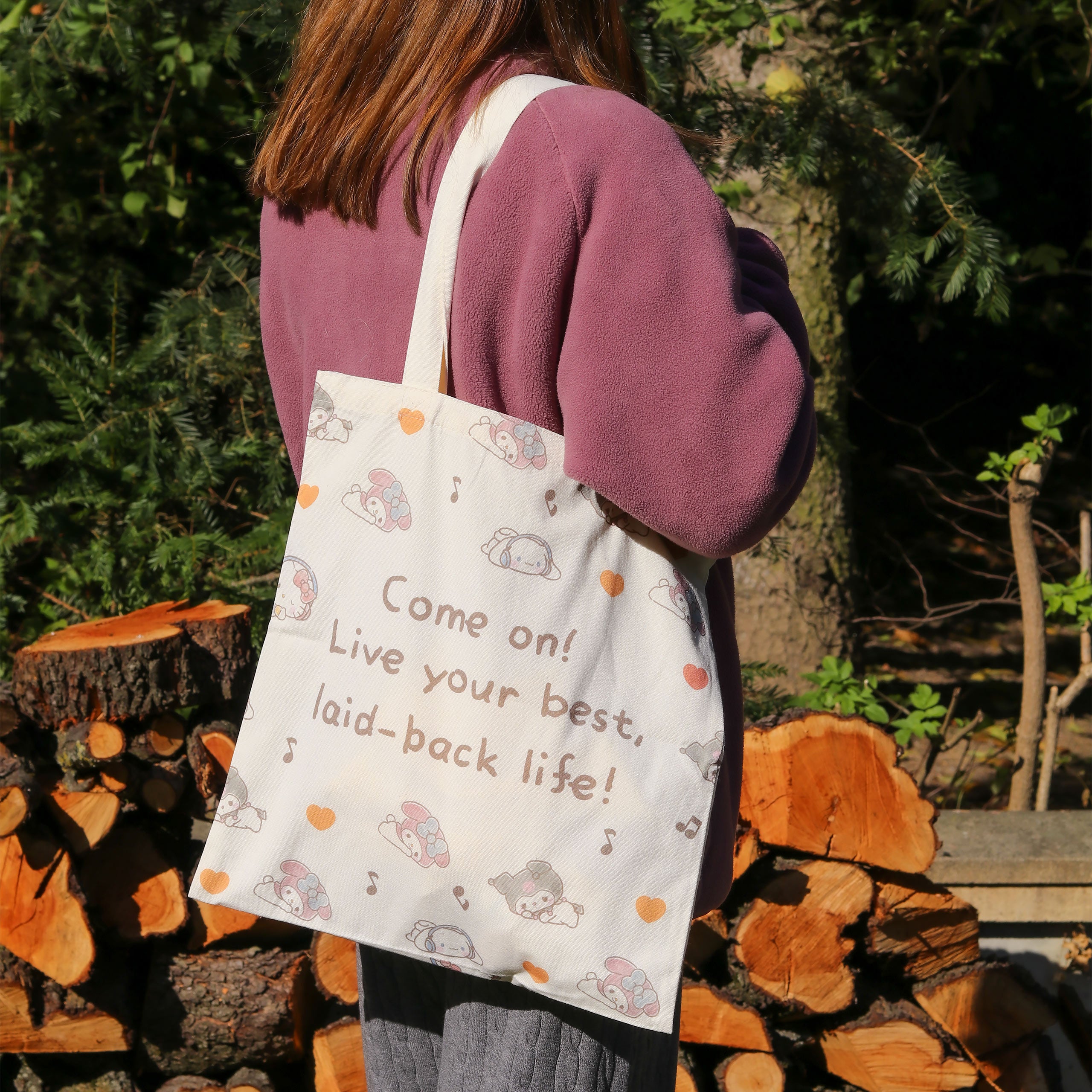 Imagen del producto Sanrio - Bolsa de tela Hello Kitty and Friends