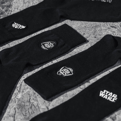 Imagen del producto Star Wars - Pack de 2 pares de calcetines logo Darth Vader negro