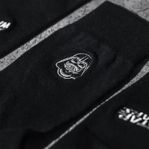Imagen del producto Star Wars - Pack de 2 pares de calcetines logo Darth Vader negro