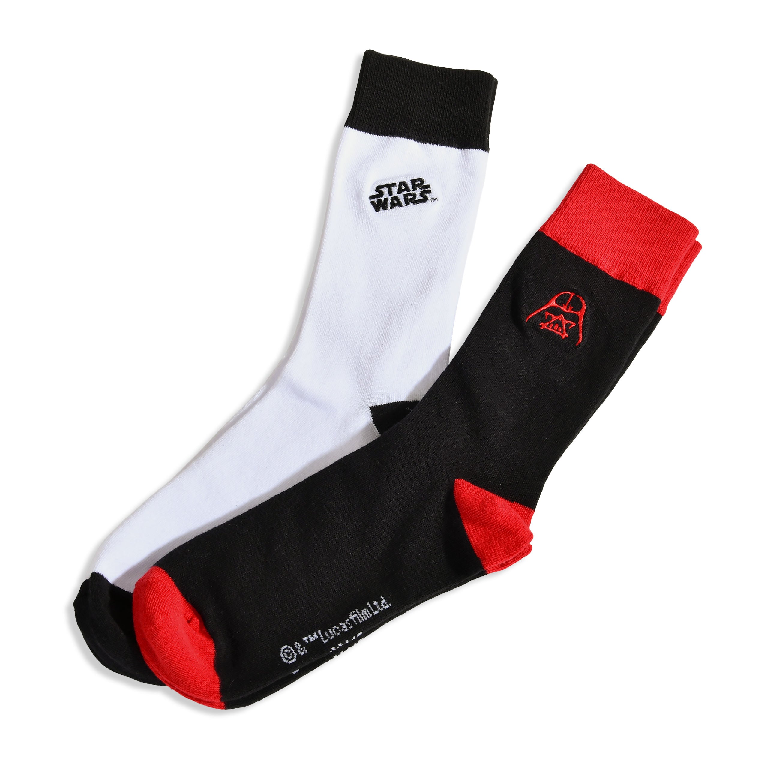 Imagen del producto Star Wars - Pack de 2 pares de calcetines logo Darth Vader