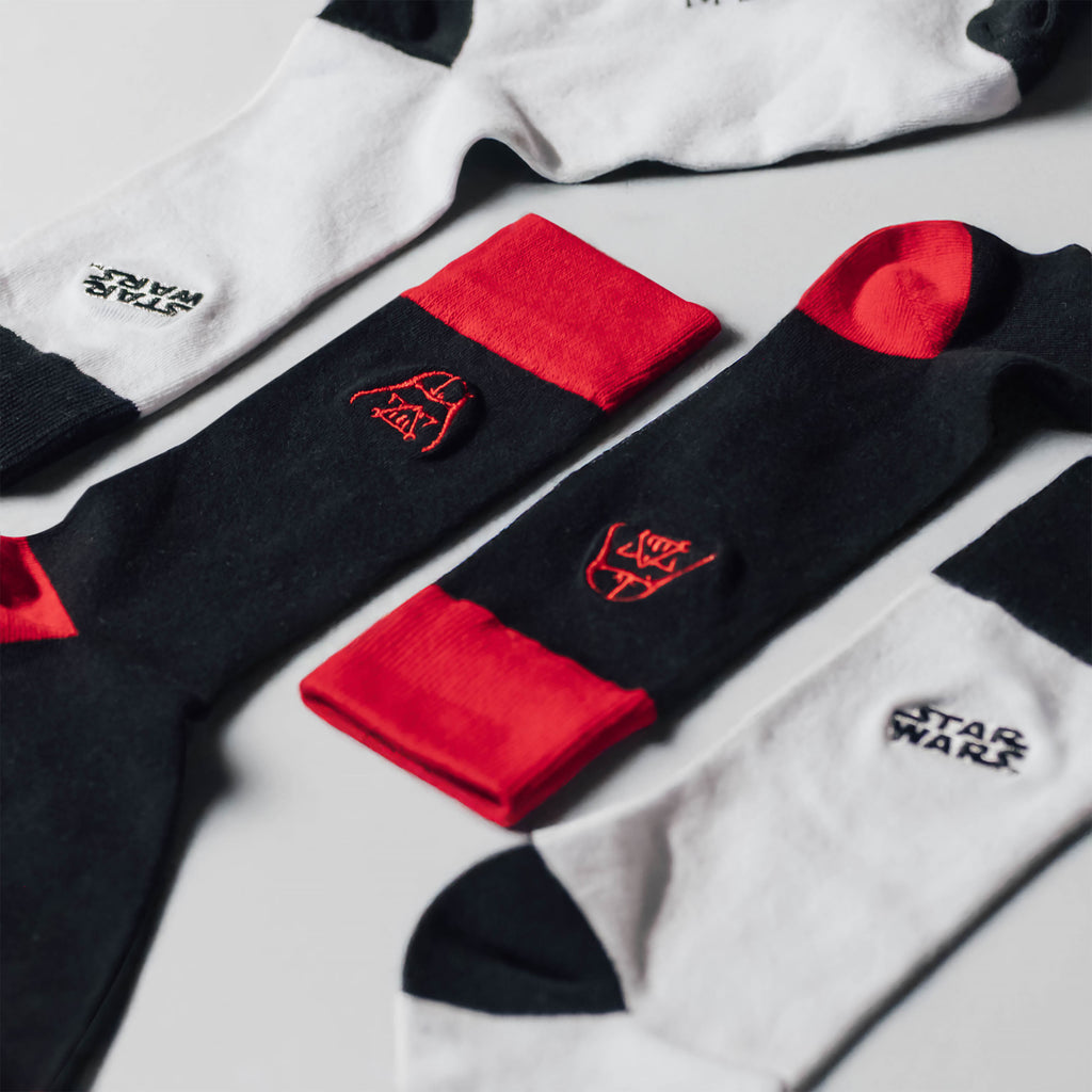 Imagen del producto Star Wars - Pack de 2 pares de calcetines logo Darth Vader