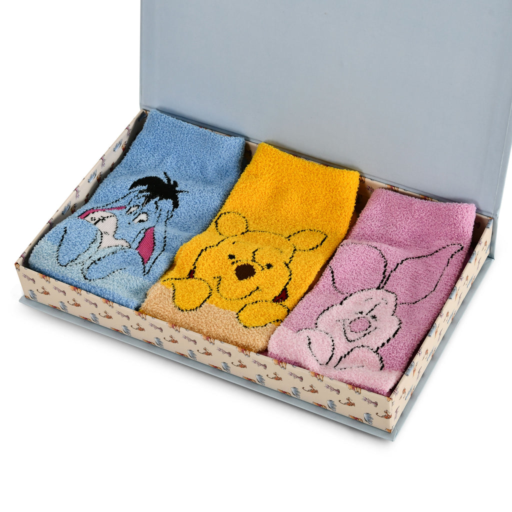 Imagen del producto Winnie the Pooh - Pack de 3 calcetines Friends en caja de regalo