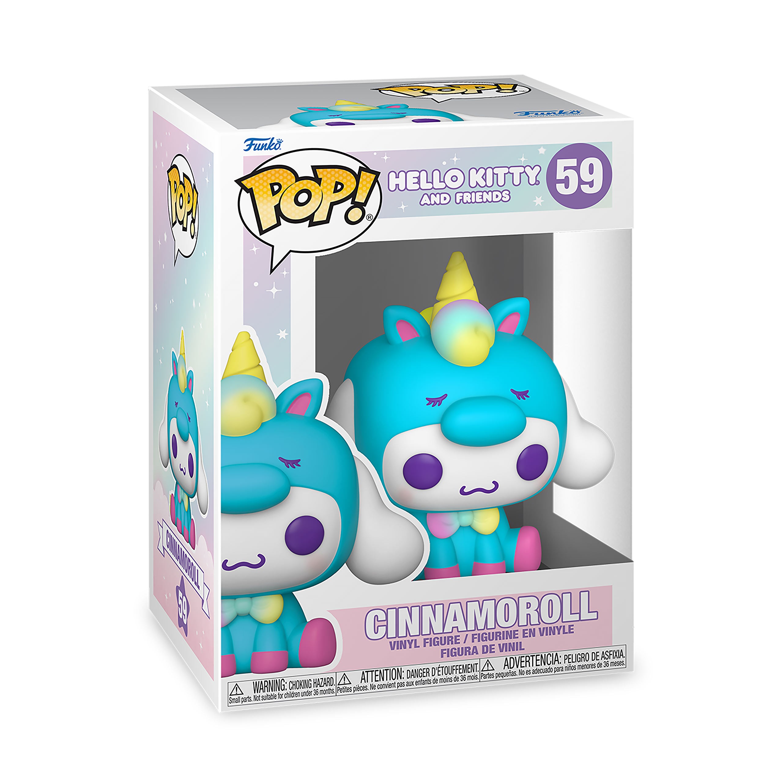 Imagen del producto Sanrio - Cinnamoroll Unicornio Hello Kitty and Friends Funko Pop Figura