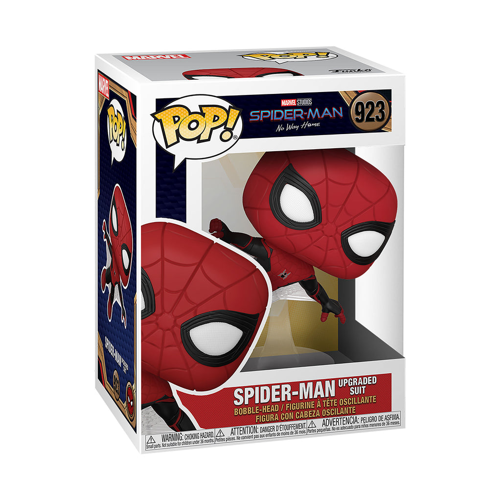 Product image Spider-Man (Upgraded Suit) - Spider-Man: No Way Home Funko Pop bobblehead figure