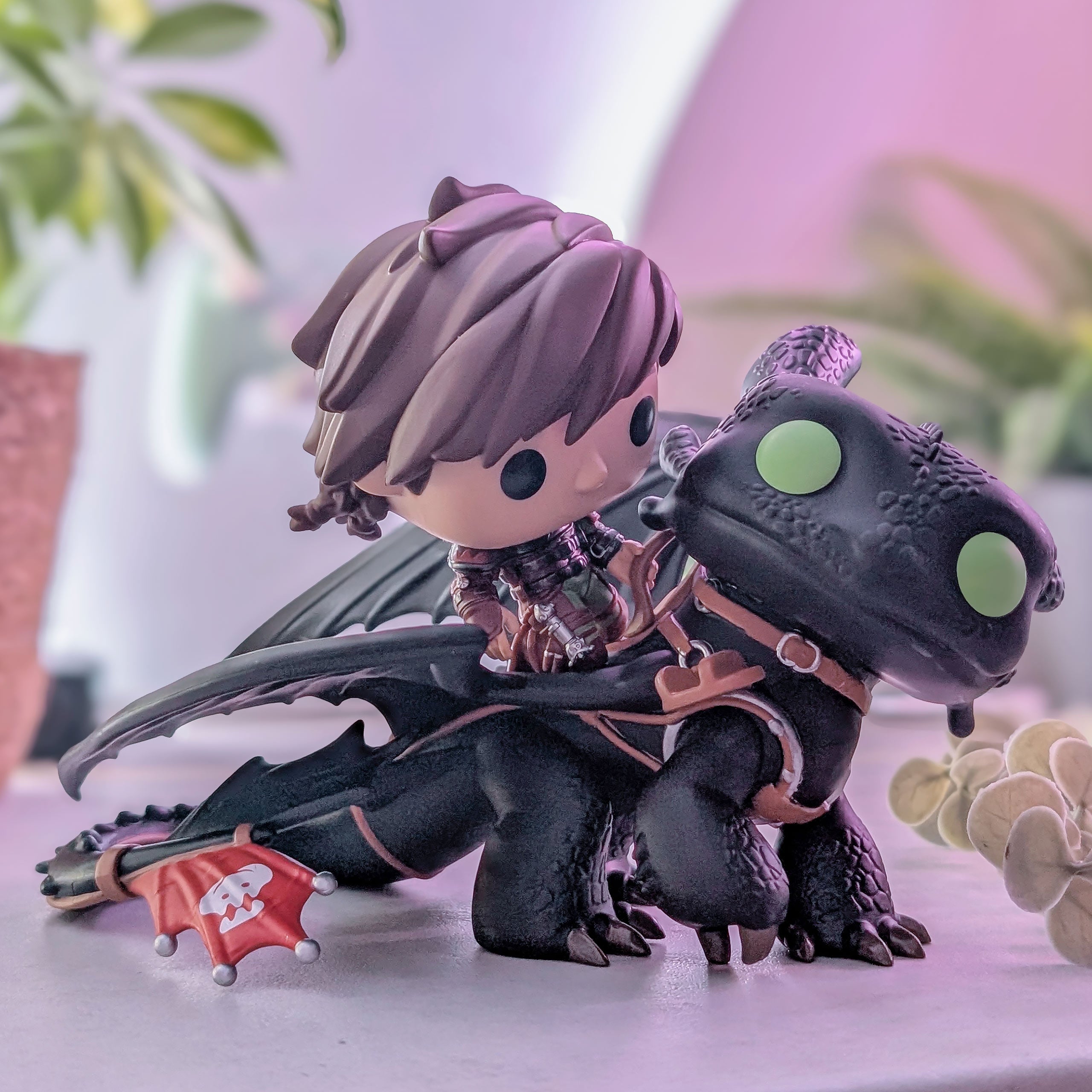 Imagen del producto Cómo entrenar a tu dragón - Hipo con Desdentao Figura Diorama Funko Pop