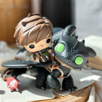 Imagen del producto Cómo entrenar a tu dragón - Hipo con Desdentao Figura Diorama Funko Pop