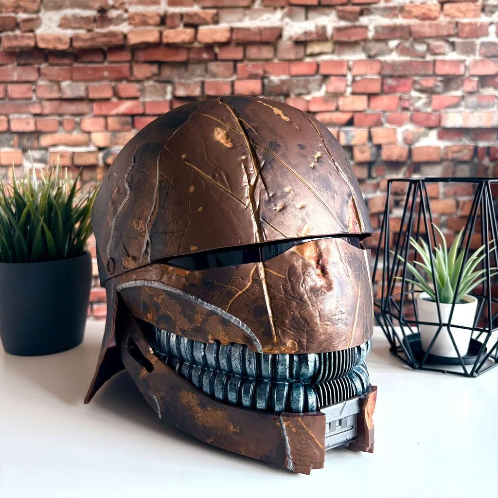 Imagen del producto Star Wars The Acolyte - Qimir The Stranger Réplica de casco Black Series