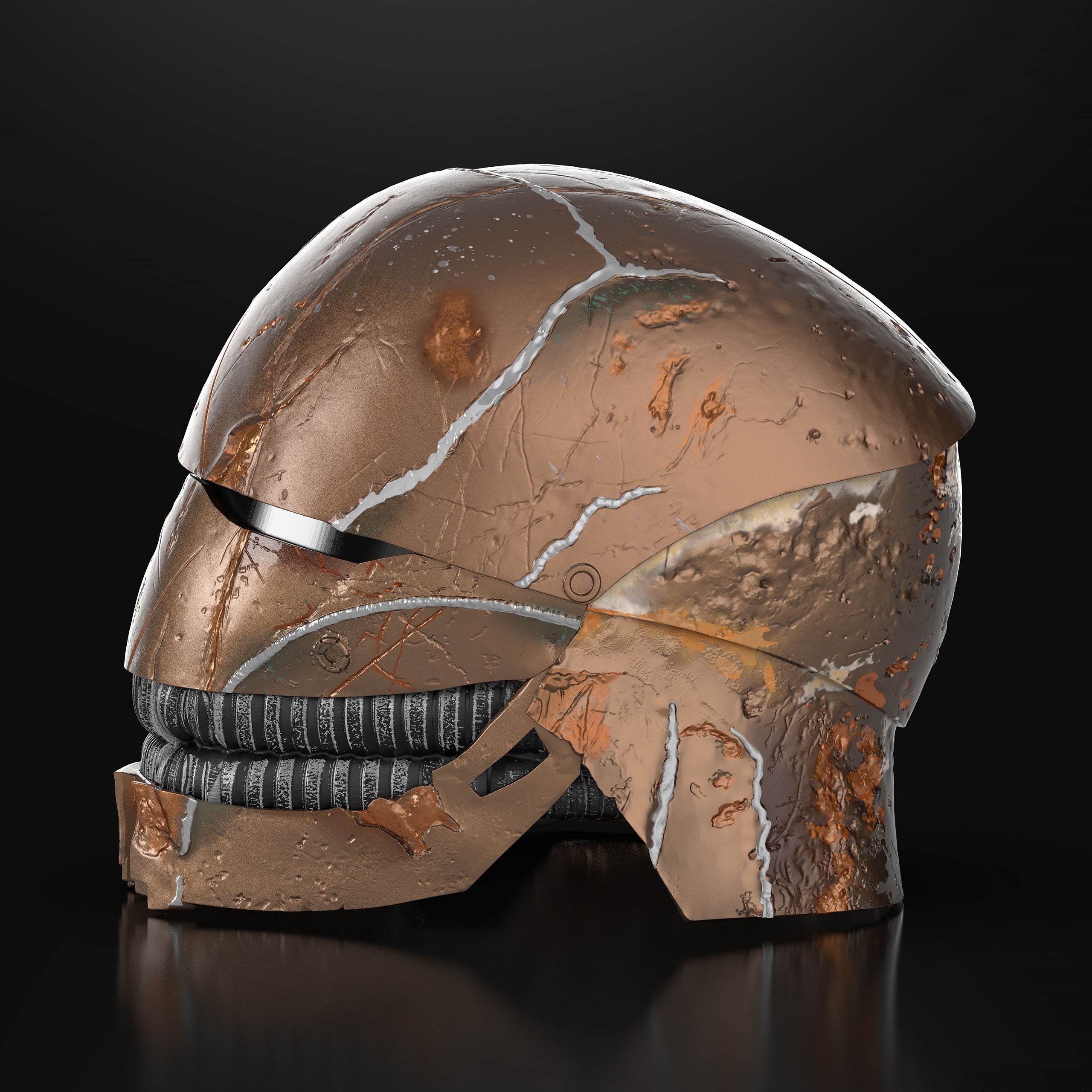 Imagen del producto Star Wars The Acolyte - Qimir The Stranger Réplica de casco Black Series