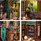 Imagen del producto Darkness Common Room Book Nook - kit de maqueta de madera para fans de Harry Potter