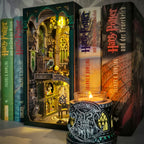 Imagen del producto Darkness Common Room Book Nook - kit de maqueta de madera para fans de Harry Potter