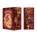 Product image Flame Common Room Book Nook Wooden Model Kit for Harry Potter Fans