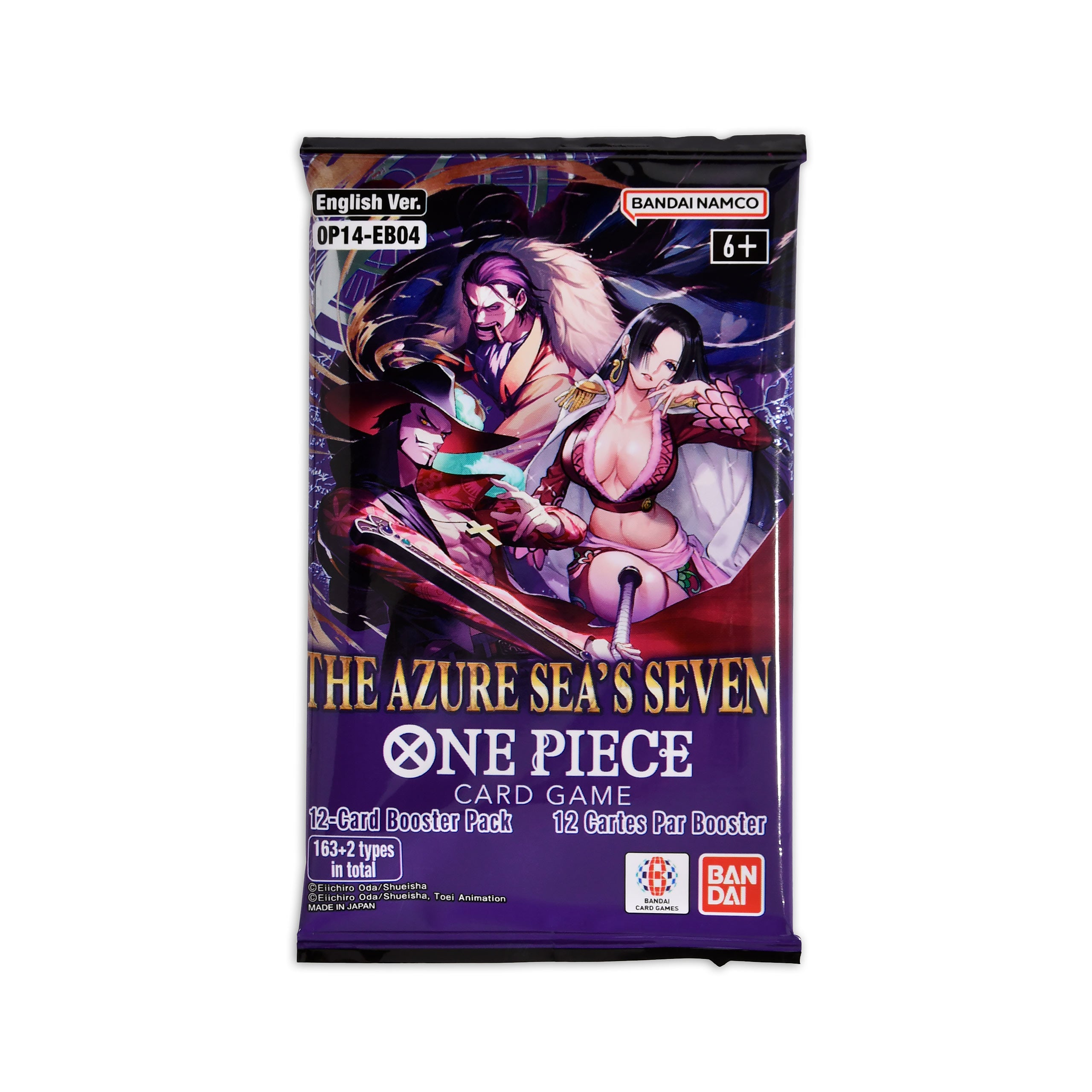 Imagen del producto One Piece Card Game - The Azure Sea's Seven Sobre Versión inglesa